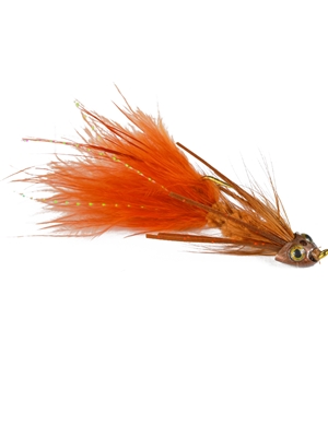 Fish Skull Sculpin Bugger- brown Smallmouth Bass Flies- Subsurface