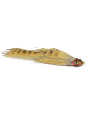 Fish Skull Sculpin Bunny- grizzly Modern Streamers - Sculpins