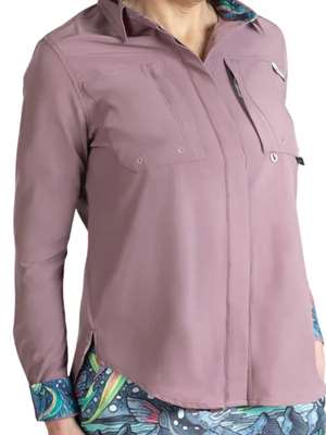 FisheWear HaliBorealis Tunic Fishing Shirt Mad River Outfitters Women's Sun and Bug Gear