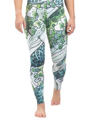 FisheWear Steel My Heart Signature Leggings Women's Fly Fishing and Outdoor related pants at Mad River Outfitters