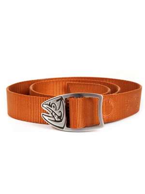 Fishpond Trucha Webbing Belt- burnt orange croakies fish belts