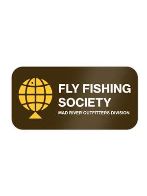 MRO Fly Fishing Society Sticker Fly Fishing Stickers