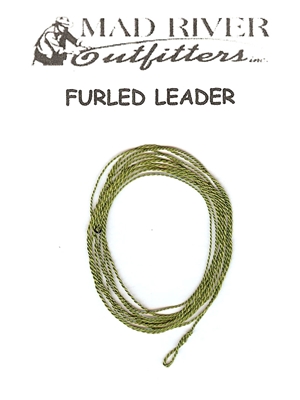 furled thread leaders for fly fishing Hog Creek Furled Leaders