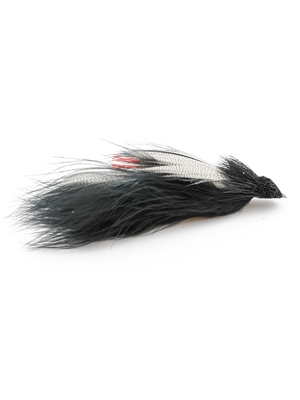 galloup's articulated fat head black Largemouth Bass Flies - Subsurface