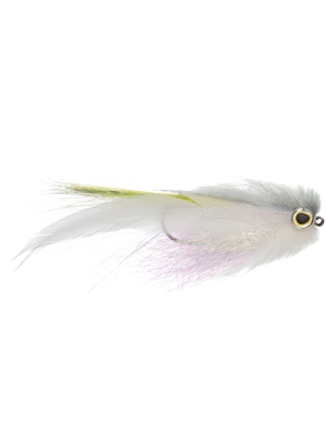 Kelly Galloup's Belly Bumper Streamer- white flies for saltwater, pike and stripers