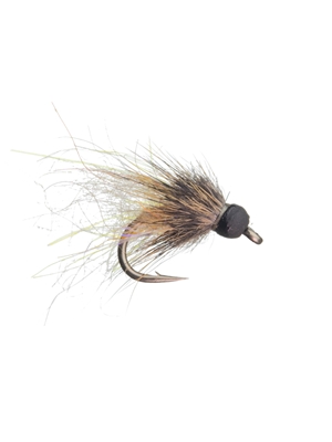 Galloup's Bead Head UV Caddis Pupa- tan caddisflies fly fishing