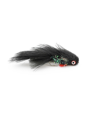 galloup's butt monkey black Modern Streamers - Sculpins