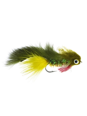 galloup's butt monkey olive Modern Streamers - Sculpins