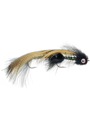 Kelly galloup's Mini Boogieman streamer fly black Modern Streamers - Sculpins