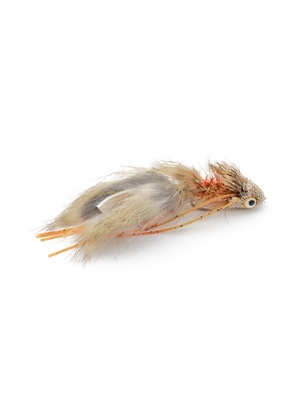 galloup's nancy p streamer natural crayfish crawfish flies