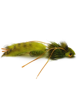 galloup's nancy p streamer olive Modern Streamers - Sculpins