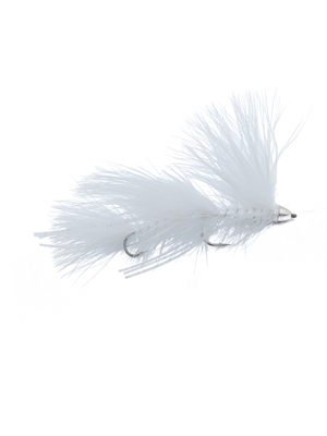 galloup's peanut envy white Modern Streamers - Sculpins