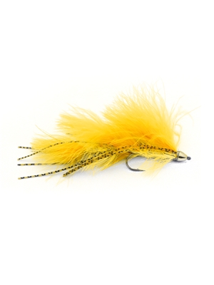 galloup's peanut envy yellow Smallmouth Bass Flies- Subsurface