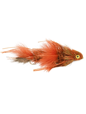 Kelly galloup's sex dungeon streamer fly crawfish orange Kelly Galloup Flies