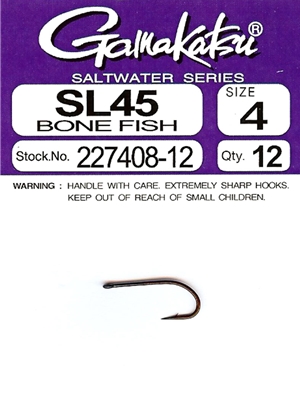 gamakatsu sl45 bonefish fly hook saltwater fly tying hooks