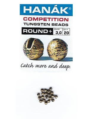 Hanak Competition Slotted Tungsten Beads bronze Beads, Cones  and  Eyes