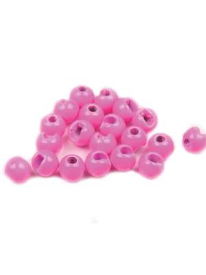 Slotted Tungsten Beads - Fl. Pink Beads, Cones  and  Eyes