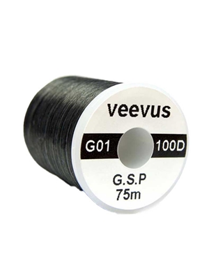 Veevus G.S.P Thread - Black Hareline Dubbin