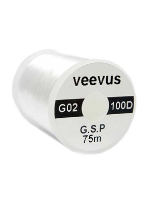 Veevus G.S.P Thread - White Hareline Dubbin