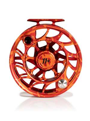 Hatch Iconic 11 Plus Fly Reel- red orange magma Hatch Outdoors Iconic Fly Fishing Reels