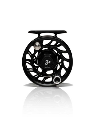 Hatch Iconic 3 Plus Fly Reel- black/silver New Fly Reels at Mad River Outfitters