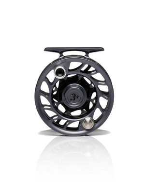Hatch Iconic 3 Plus Fly Reel- grey/black hatch outdoors fly reels