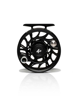 Hatch Iconic 4 Plus Fly Reel- black/silver hatch outdoors fly reels