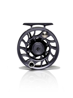 Hatch Iconic 4 Plus Fly Reel- gray/black New Fly Reels at Mad River Outfitters