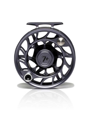 Hatch Iconic 7 Plus Fly Reel- gray/black hatch outdoors fly reels