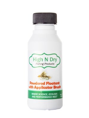 High N Dry Powder Fly Floatant with Brush at Mad River Outfitters High N Dry Fishing Products