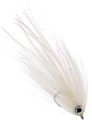 Stryker's Hollow Bunker Fly- white Redfish Flies