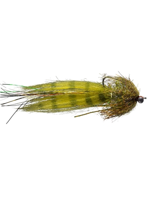 Hopedale Crab Fly- olive flies for saltwater, pike and stripers