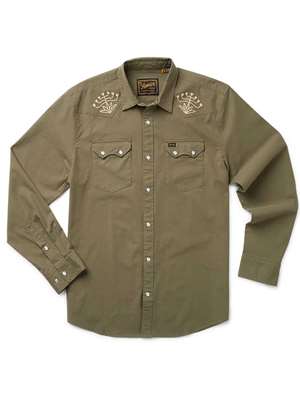 Howler Brothers Crosscut Deluxe in Ocahui Men's Fly Fishing Shirts at Mad River Outfitters