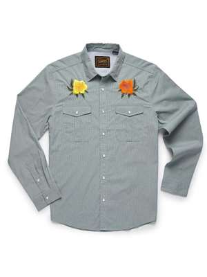 Howler Brothers Hibiscus Gaucho Snapshirt mad river outfitters men's shirts and tops
