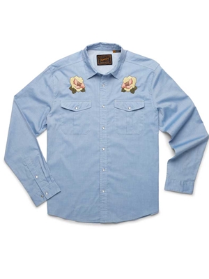 Howler Brothers Irie Hibiscus Gaucho Snapshirt at Mad River Outfitters Howler Brothers Apparel at Mad River Outfitters