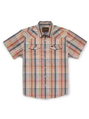 Howler Brothers H Bar B Snapshirt Atlas Plaid: Brown Rice Howler Brothers Apparel at Mad River Outfitters