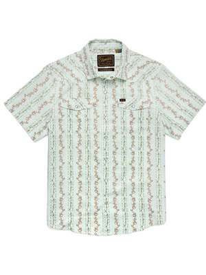 Howler Brothers H Bar B Snapshirt in Hibiscus Ribbons: Mint