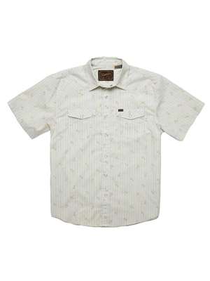 Howler Brothers H Bar B Snapshirt Vintage Grid Floral: Medium White mad river outfitters men's shirts and tops