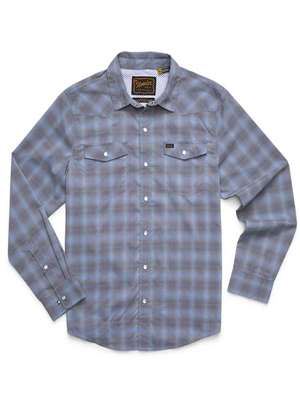 Howler Brothers H Bar Tech Longsleeve in Kent Plaid: Tradewinds Howler Brothers Apparel at Mad River Outfitters