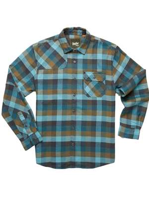 Howler Brothers Harker's Flannel at Mad River Outfitters in Aquapool Men's Fall Flannels 2022- our selection of Flannel Shirts at MRO