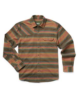 Howler Brothers Harker's Flannel at Mad River Outfitters in Sundown Howler Brothers Apparel at Mad River Outfitters