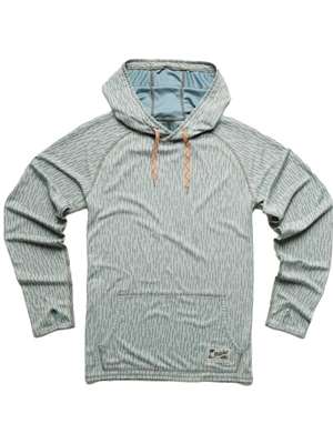 Howler Brothers Loggerhead Hoodie in Deluge Camo: Light Grey fly fishing sun and bug stuff