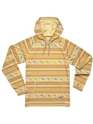 Howler Brothers Loggerhead Hoodie in Camel mad river outfitters Men's Sun and Bug Gear