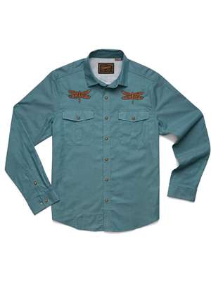 Howler Brothers Gaucho Snapshirt - Enter the Dragons at Mad River Outfitters mad river outfitters men's shirts and tops