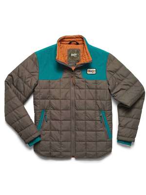 Howler Brothers Merlin Jacket at Mad River Outfitters in Gravel/Ultramarine mad river outfitters men's shirts and tops