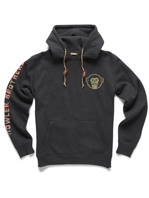 Howler Brothers Select Pullover Hoodie in Charcoal Heather. mad river outfitters men's shirts and tops