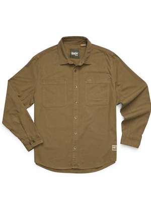 Howler Brothers Trade Shirt- Faded Olive Men's Fly Fishing Shirts at Mad River Outfitters