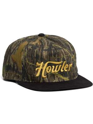 Howler Brothers Unstructured Snapback in Mossy Oak Men's Accessories/Hats/Gloves