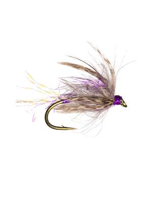 Krystal Soft Hackle - Purple Soft Hackles  and  Wet Flies