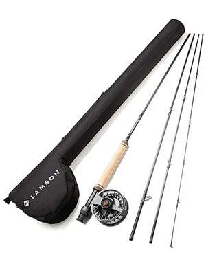 Lamson Liquid 9' 4wt  Fly Rod Outfit unlined Entry Level Fly Fishing Rods at Mad River Outfitters